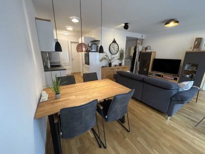 Moderne 3-Zimmer-Wohnung mit Garten, PV-Anlage & exklusiver Ausstattung (KfW40Plus) in Moosburg