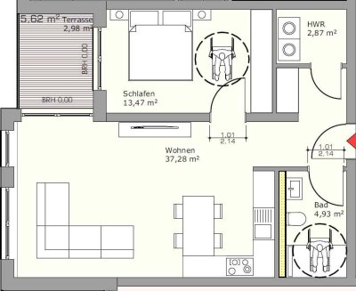 Exklusive Wohnung nahe des Zentrums