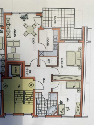 Luxuriöse 4-Zimmer-Wohnung mit Balkon in Herzogenaurach
