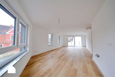 4-Zimmer-Wohnung mit Dachterrasse: viel Platz für modernes Leben mitten in der Stadt!