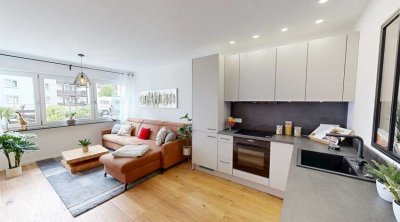 Luxus pur! Kernsanierte 3 Zimmerwohnung im Erdgeschoss einer gepflegten Wohnanlage