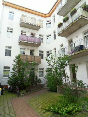 2-Zimmerwohnung mit Terrasse in der südlichen Innenstadt von Halle in ruhiger Lage