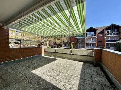 Erstbezug nach Sanierung: 2-Zimmer-Wohnung mit Einbauküche, Terrasse, Keller - TOP Innenstadtlage