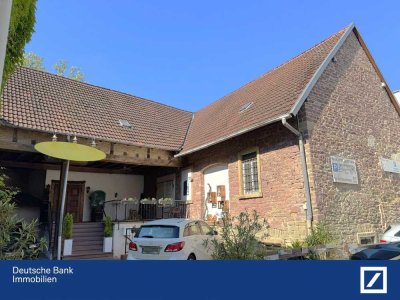 Top Gelegenheit: Sandsteinhaus mit Gewerbe - nah der Fußgängerzone