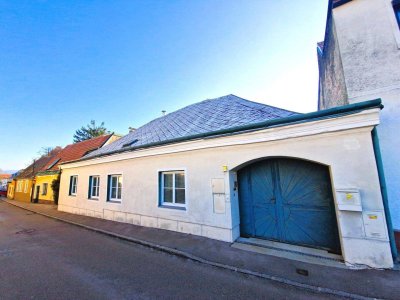 Traditionelles Winzerhaus im alten Zentrum Klosterneuburgs