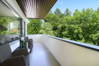 Charmante, lichtdurchflutete Wohnung in ruhiger, grüner Lage