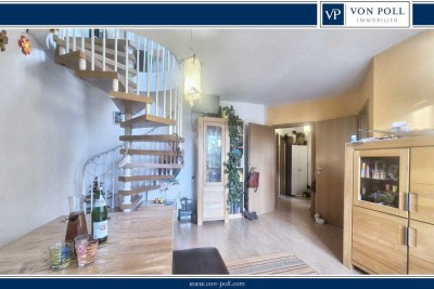 Traumhafte 3-Zimmer-Maisonettewohnung inkl. Einbauküche + Tiefgaragenstellplatz