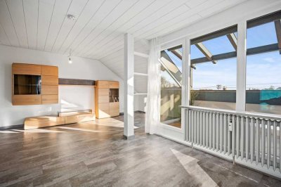 Sofort bezugsfreie 3-Zimmer-Wohnung mit Loggia in Aussichtslage über Bad Schussenried