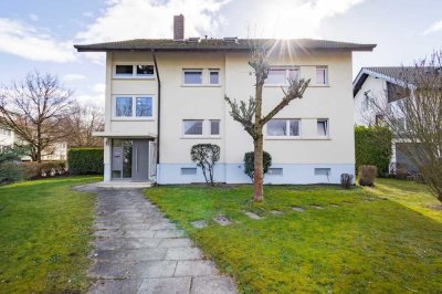 Freistehendes Mehrfamilienhaus in Teningen mit bezugsfreier Wohnung