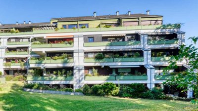 Exklusive Galerie-Wohnung
mit großer Dachterrasse und Tiefgaragenstellplatz