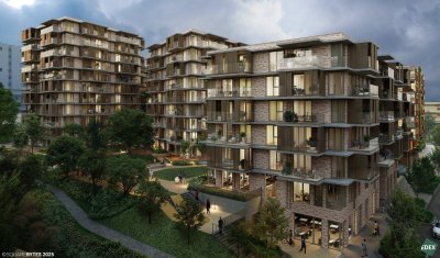3-Zimmer-Pärchenwohnung mit zwei Balkonen (Süd-Ost-West) | URBAN DAHEIM | BAUFELD 13