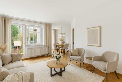Wohnen auf zwei Ebenen: Maisonette mit Balkon & Terrasse in Lichterfelde