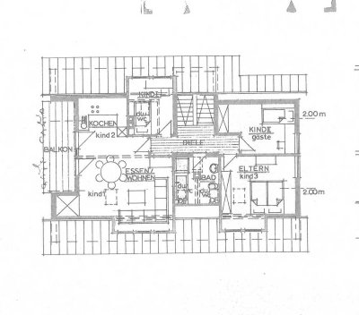Gepflegte 4-Zimmer-Dachgeschosswohnung mit Süd-West-Balkon in Sonnenbühl