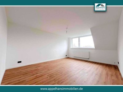 Schnell: Letzte renovierte Wohnung: Helle Räume, neue Fenster, neue Böden