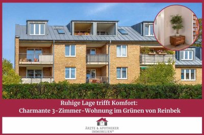 Ruhige Lage trifft Komfort: 
Charmante 3-Zimmer-Wohnung im Grünen von Reinbek