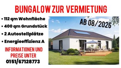 Zwei Bungalows (Erstbezug) mit 4 Zimmern in 17268 Milmersdorf