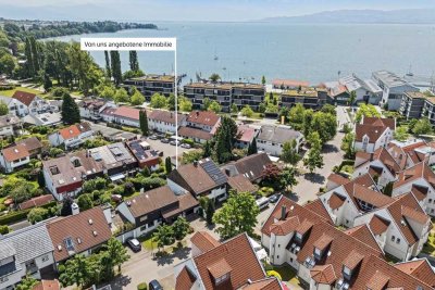 Wohnen in unmittelbarer Seenähe: Geräumige Doppelhaushälfte in Top-Lage von Kressbronn zu verkaufen