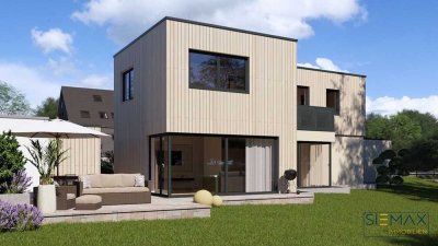Neubau eines exklusiven EFH im Bauhausstil – Modernes Wohnen auf 242,25 QM Wohn- Nutzfläche