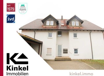 Gepflegte 3-Zimmer-Maisonette-Wohnung mit Südbalkon in verkehrsgünstiger, zentraler Lage