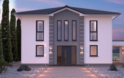 Bad Nauheim: Neubau eines Einfamilienhauses mit ca.136 m² Wohngrundfläche auf großem Grundstück