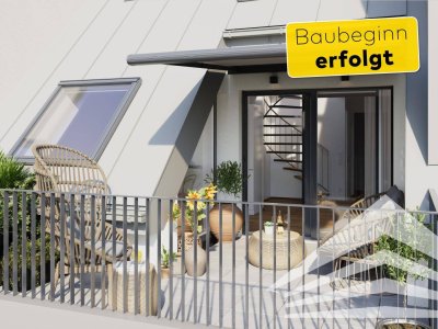 Baubeginn erfolgt! "PILLmein" - 101 m² Penthouse mit 14 m² Terrasse (Top 1.14)
