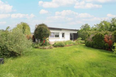 Erste Reihe am Barleber See – Ferienbungalow mit Zugang zum Privatstrand