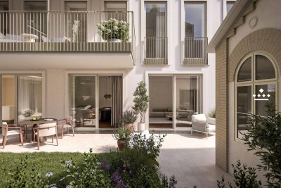 Großzügige Gartenmaisonette mit privatem Weinkeller