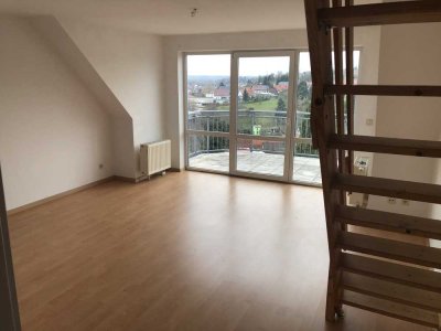 Traumhafte Maisonette-Wohnung mit Panoramablick über Hettstedt