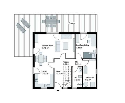� Neubau-Einfamilienhaus in Mögeldorf - KfW40 - schlüsselfertig