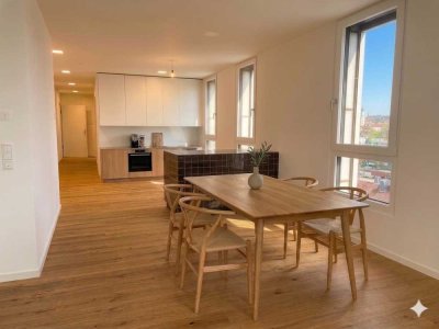 Top-Floor in den Brauhöfen: 88m² Loft | Homeoffice | 14m² Südost-Balkon | Erstbezug ab 08/2026