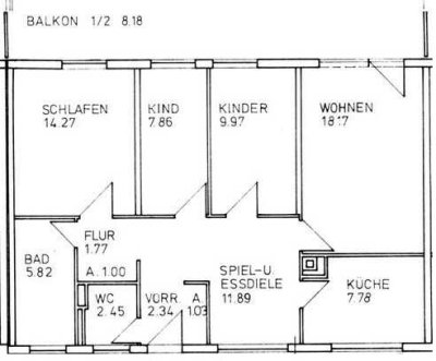 4-ZKB Erdgeschosswohnung in Frankenthal-Süd
