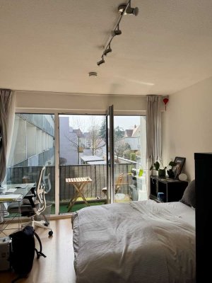 Studentenapartment: 1-Zimmer-Wohnung (29 qm) mit Balkon in zentraler Lage