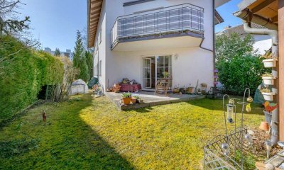 Charmante Terrassenwohnung mit Garten in Top-Lage nahe S-Bahn