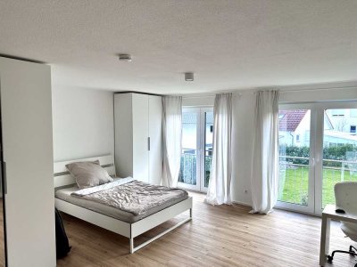 Neuwertige, möblierte 1-Zimmer-Wohnung in Aidlingen-Deufringen