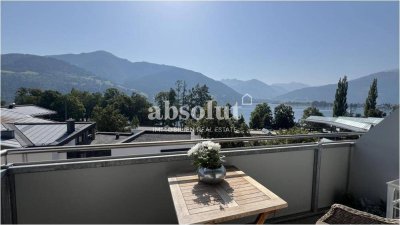 Gemütlich gestaltete Wohnung, ca. 62 m², im Zentrum v. Zell/See, mit Balkon, Parkplatz u. Seeblick!