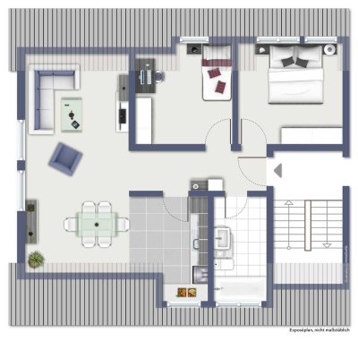 **Charmante 3-Zimmer-Wohnung in Mannsflur**