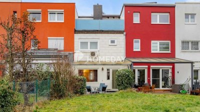 Charmantes Ernst-May-Haus mit Garten, Dachgarten und modernem Wohnkomfort