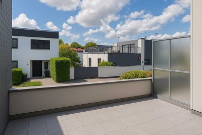 Exklusives Wohnen in Kaiserswerth – Modernes Apartment mit großer Sonnenterrasse