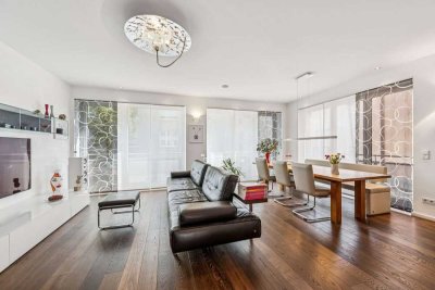 ::: Absolutes Highlight! 5,5 Zi. - Wohnen und Arbeiten I Balkon, Keller, Stpl., TG-Stpl. möglich :::