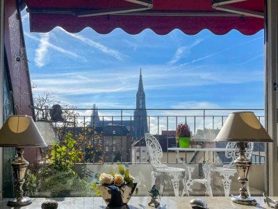 Stilvolle 4-Zimmer-Dachgeschosswohnung mit Münsterblick – 100 m² mitten in Ulm