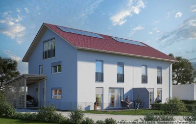 Neubau-Doppelhaushälfte - Energieeffizient & familienfreundlich