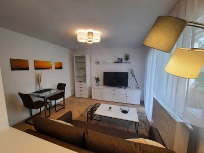 ****  neues, volllmöbliertes 2 Zi. Apartment in Düsseldorf-Gerresheim  ****