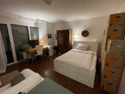 Suche Nachmieter:in für schöne, zentral gelegene Einzimmerwohnung in Marburg