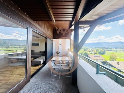 2-in-1: Wohnen mit Panoramablick &amp; Einliegerwohnung in Seenähe