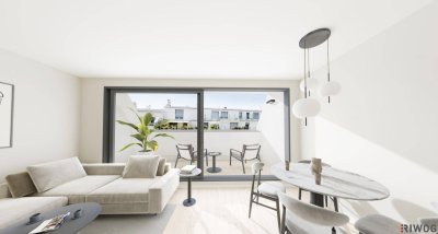 Hundertwasser lässt grüßen | DG-ERSTBEZUG mit LOGGIA | West-Ausrichtung | Für Eigennutzer oder Anleger | JETZT VR-Tour buchen