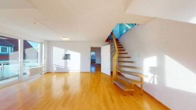 - Reserviert - Maisonette-Wohnung mit Balkon und Garage in Stuttgart-Vaihingen