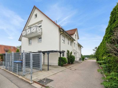 Sehr schöne 4-Zimmer-Maissonette-Wohnung (OG + DS) in ruhiger Lage in Bobingen - Stadtteil Straßberg