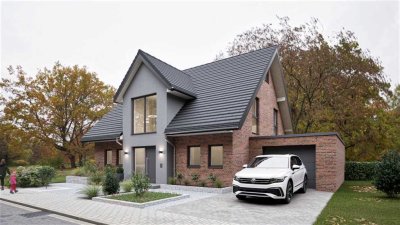 Ein Neubau mit Niveau: massiv - individuell- modern