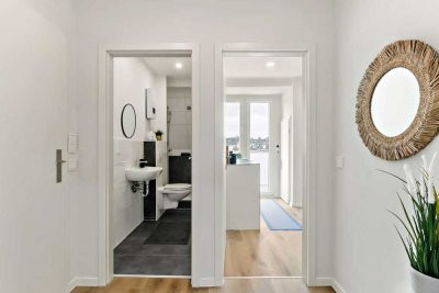 Hochwertig sanierte 2-Zimmer-Wohnung mit Balkon