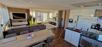 Exklusives möbliertes Penthouse/Maisonette mit Dachterrasse – im Herzen von Wolfsburg